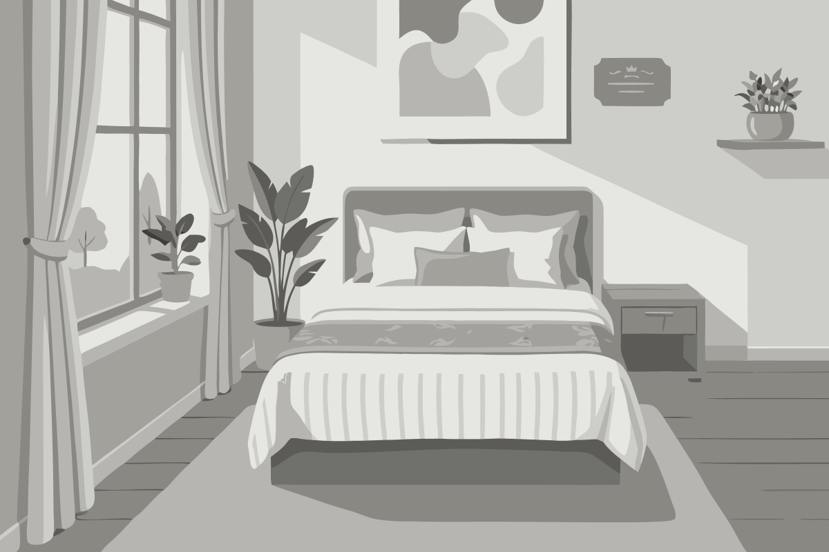 Chambre Simple avec Salle de Bains
